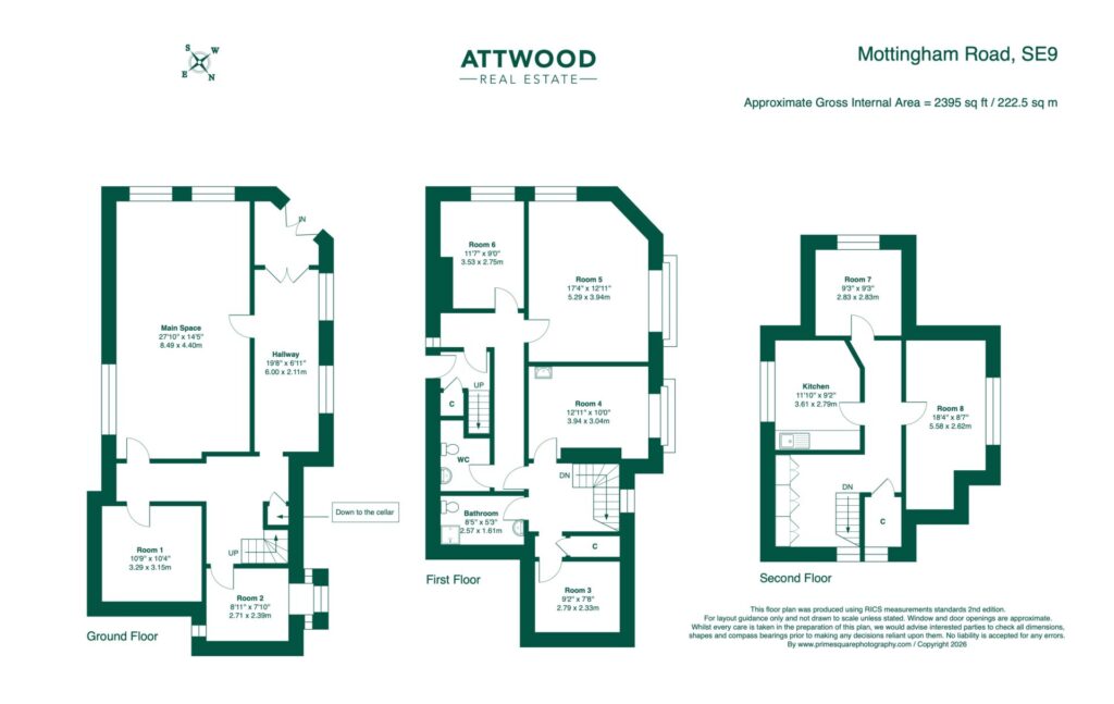 Floorplan for Mottingham Road - Mottingham - London - SE9